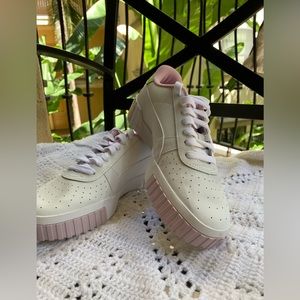Puma Cali Style Women Girls Flower